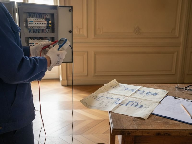 Mise en conformité électrique RGIE à Forest (1190) : mesures au tableau avec schéma unifilaire